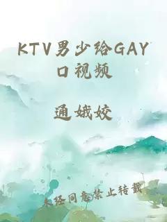 KTV男少给GAY口视频